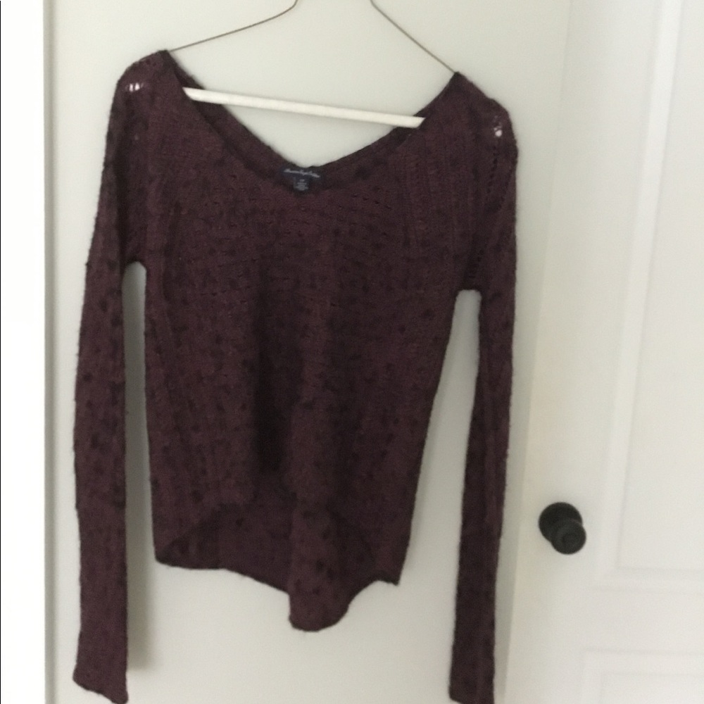 Maroon sweater
